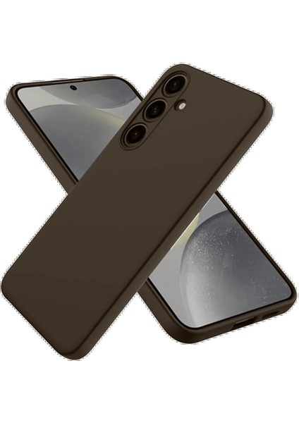 Samsung Galaxy A26 Kılıf First Silikon - Kahverengi - CPTD2579-4956