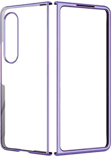 Samsung Galaxy Z Fold 4 Kılıf Fold Element Kapak - Mor - CPTD1838-9688 modelleri