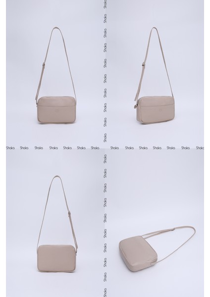 Vizon Shk22 Deri,İki Bölmeli Ön Cep Detaylı, Fermuarlı, Ayarlanabilir Askılı, Mini Urban El,Kol Ve Omuz Çantası