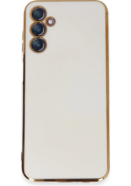 Samsung Galaxy M14 5g Kılıf Volet Silikon - Beyaz - CPTD1155-6629