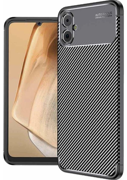 Samsung Galaxy A05 Kılıf Auto Focus Karbon Kapak - Siyah - CPTD7334-1964 fiyatları