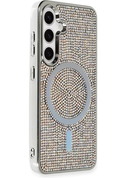 Samsung Galaxy S24 Kılıf Diamond Magsafe Kapak - Rainbow - CPTD1061-3534 fiyatları
