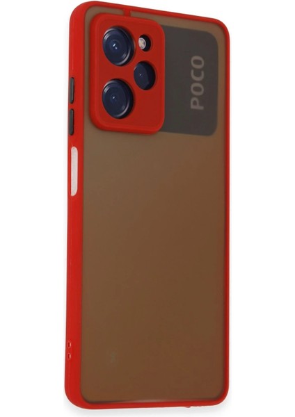 Xiaomi Poco X5 Pro 5g Kılıf Montreal Silikon Kapak - Kırmızı - CPTD6338-1604 fiyatları