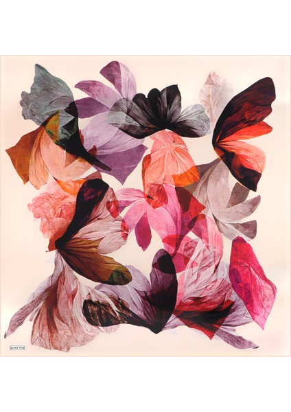 Somon Armoni Desen Sura Ipek Eşarp modelleri