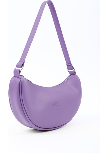 Lila SHK26 Tek Bölmeli Suni Deri El ve Omuz Çantası U:12 E:26 G:6 cm fiyatları