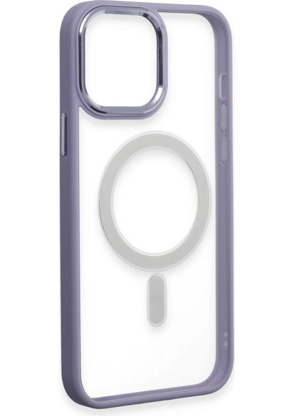 iPhone 15 Pro Max Kılıf Room Magneticsafe Silikon - Lila - CPTD8517-2626 fırsatları