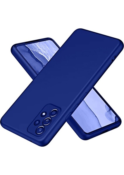 Samsung Galaxy A32 Kılıf First Silikon - Lacivert - CPTD9708-2746