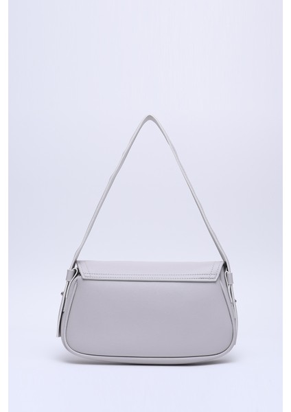 Gri Shk150 Suni Deri Astarlı Çıtçıtlı Ayarlanabilir Askılı El, Kol ve Omuz Çantası fırsatları