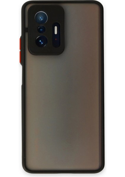 Xiaomi Mi 11T Pro Kılıf Montreal Silikon Kapak - Siyah - CPTD4172-2889
