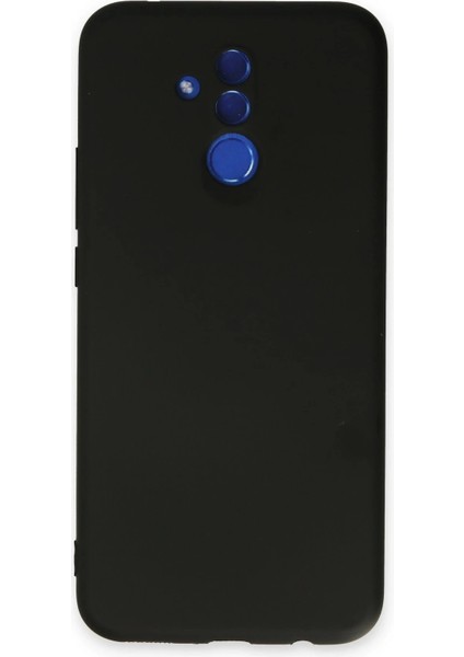 Huawei Mate 20 Lite Kılıf Nano Içi Kadife Silikon - Siyah - CPTD1447-9033