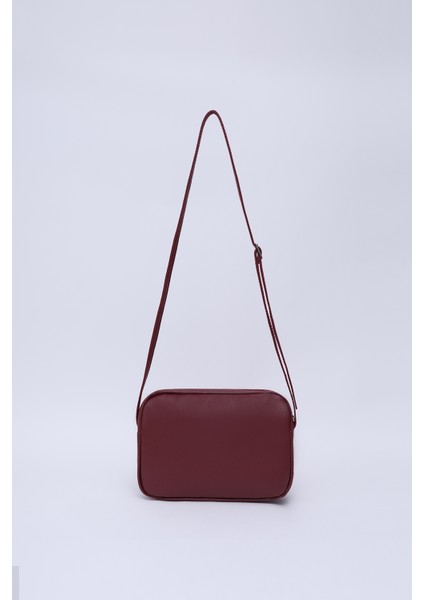 Bordo Shk22 Deri,İki Bölmeli Ön Cep Detaylı, Fermuarlı, Ayarlanabilir Askılı, Mini Urban El,Kol Ve Omuz Çantası fırsatları