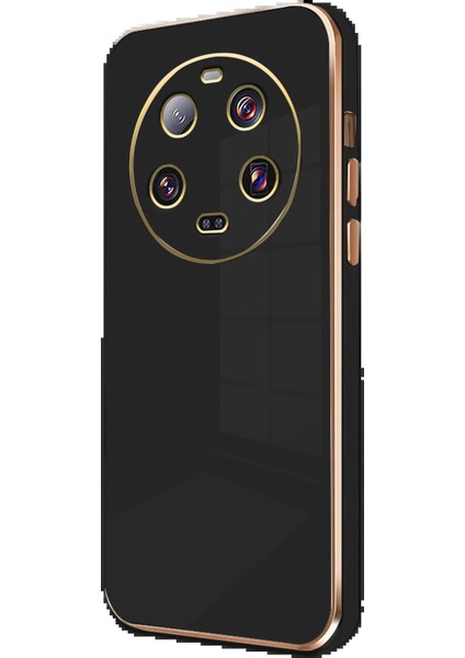 Xiaomi Mi 14 Ultra Kılıf Volet Silikon - Siyah - CPTD2636-8271