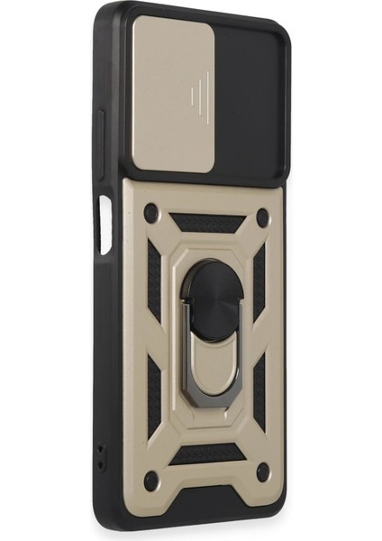 Xiaomi Redmi Note 12 Pro 5g Kılıf Pars Lens Yüzüklü Silikon - Gold - CPTD6798-2117 modelleri