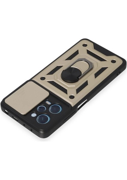 Xiaomi Redmi Note 12 Pro 5g Kılıf Pars Lens Yüzüklü Silikon - Gold - CPTD6798-2117 fırsatları
