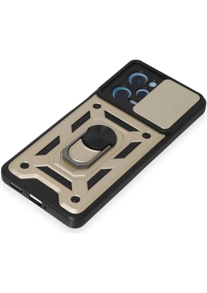 Xiaomi Redmi Note 12 Pro 5g Kılıf Pars Lens Yüzüklü Silikon - Gold - CPTD6798-2117 indirimleri