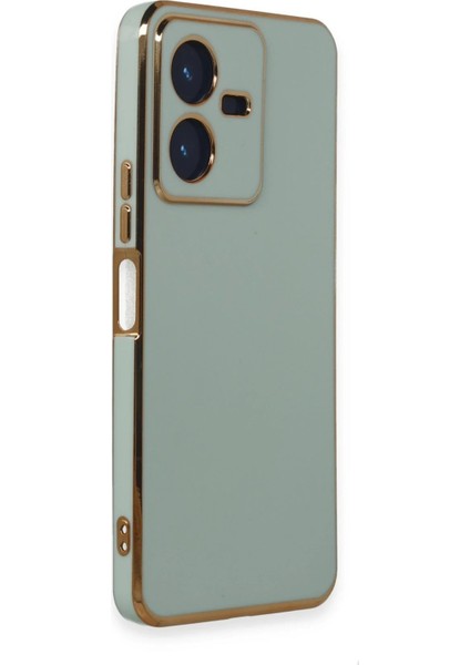 Vivo Y22 2022 Kılıf Volet Silikon - Açık Yeşil - CPTD6091-9192 fiyatları