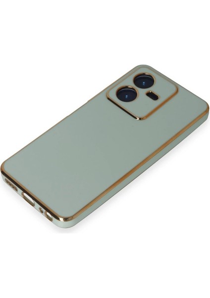 Vivo Y22 2022 Kılıf Volet Silikon - Açık Yeşil - CPTD6091-9192 fırsatları