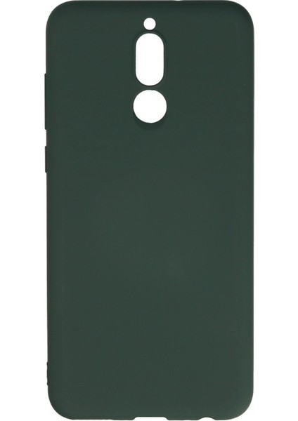 Huawei Mate 10 Lite Kılıf Nano Içi Kadife Silikon - Koyu Yeşil - CPTD1036-4218