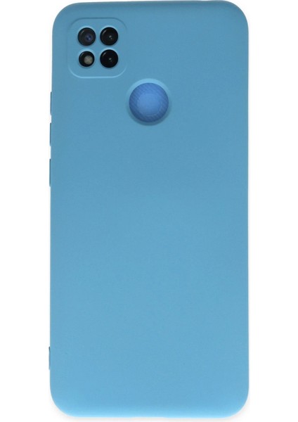 Xiaomi Redmi 9c Kılıf Nano Içi Kadife Silikon - Mavi - CPTD9021-8446