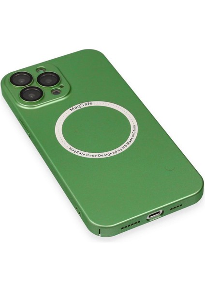 iPhone 13 Pro Kılıf Jack Magneticsafe Lens Silikon - Yeşil - CPTD8094-7277 indirimleri