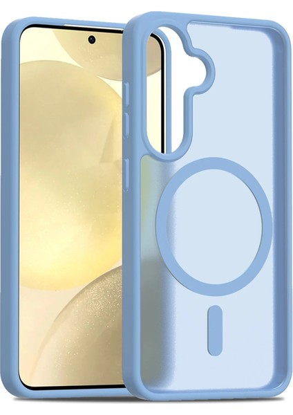 Samsung Galaxy S25 Plus Jota Magsafe Kapak - Açık Mavi - CPTD3541-4665