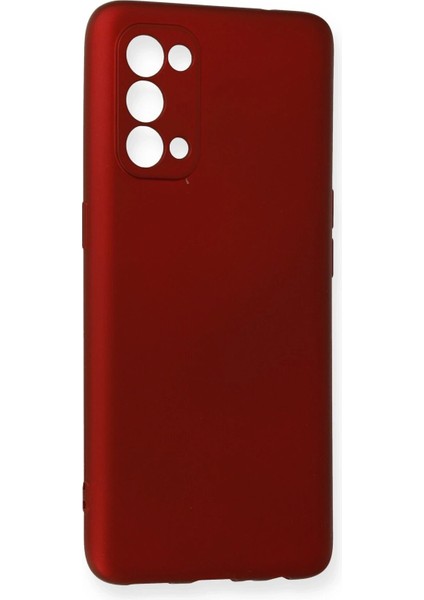 Oppo Reno 5 Pro Kılıf First Silikon - Bordo - CPTD8609-4043 fiyatları