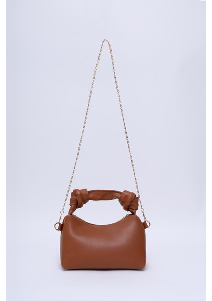 Taba SHK24 Orjinal Soft Deri Düğüm Detaylı Zincir Askılı El ve Omuz Çantası U:14 E:22 G:8 cm fırsatları