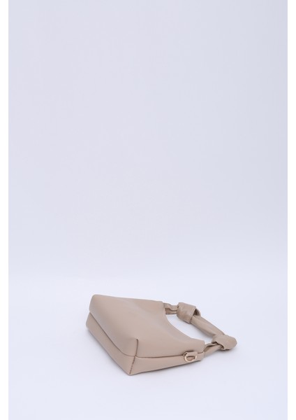 Vizon SHK24 Orjinal Soft Deri Düğüm Detaylı Zincir Askılı El ve Omuz Çantası U:14 E:22 G:8 cm