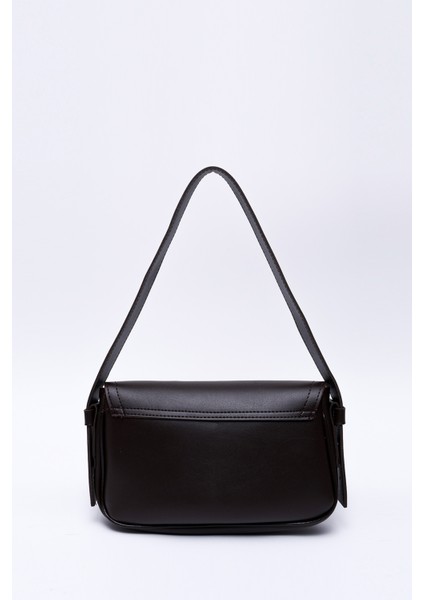 Kahve Rengi Shk150 Suni Deri Astarlı Çıtçıtlı Ayarlanabilir Askılı El, Kol ve Omuz Çantası fırsatları