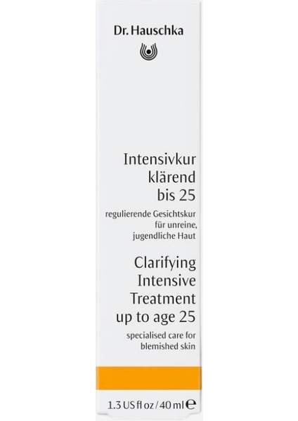 Clarifying Intensive Treatment (25 Yaş Altı), 40 ml fiyatları