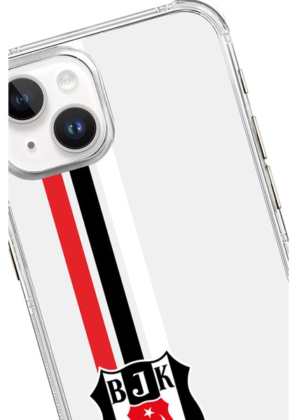 iPhone 15 Uyumlu Beşiktaş Çizgi Arma Şeffaf Lisanslı Telefon Kılıfı fiyatları