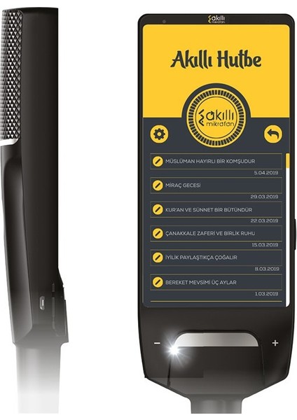 Akıllı Mikrofon Dokunmatik Ekranlı Wifi Destekli Çift Mikrofonlu DHS1V1 (476 - KRM1320-8392 fiyatları
