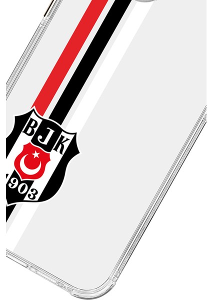 iPhone 13 Uyumlu Beşiktaş Çizgi Arma Şeffaf Lisanslı Telefon Kılıfı modelleri