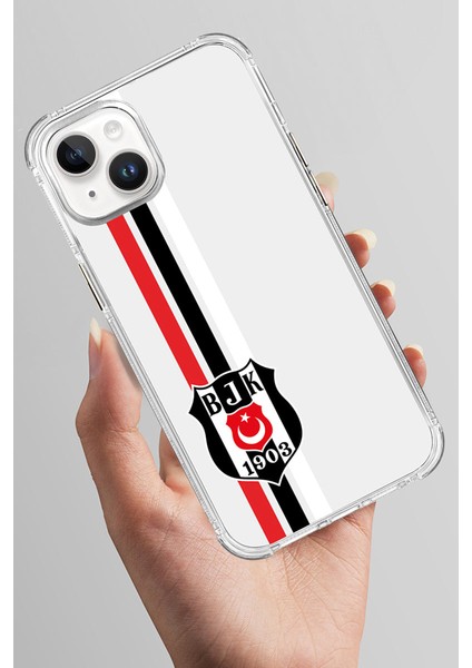 iPhone 13 Uyumlu Beşiktaş Çizgi Arma Şeffaf Lisanslı Telefon Kılıfı fırsatları