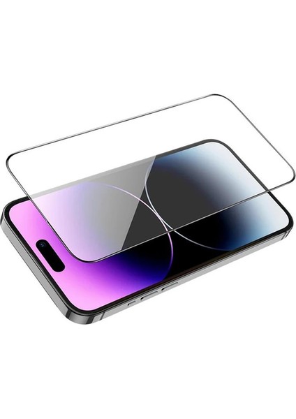 Hoco iPhone 15 Pro Max Full Screen Hd Tempered Kırılmaz Cam Ekran KORUYUCU-(5775) - KRM6308-2540 fiyatları