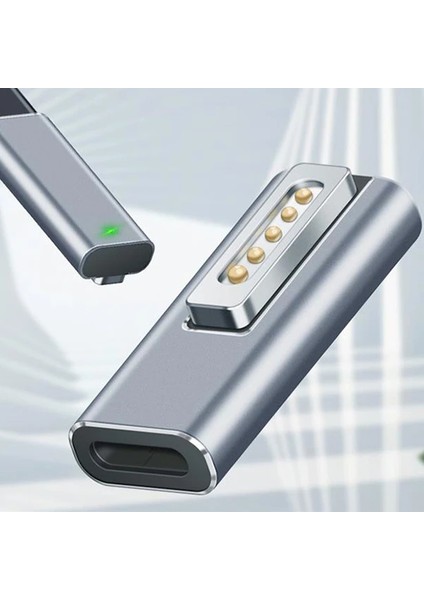 Magsafe MacBook 2 5A Type C Pd Mıknatıslı Dönüştürücü Şarj Başlık Macboo - KRM8884-4012 modelleri