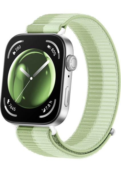 Huawei Watch Fit 4 Fit 4 Pro Fit 3 Uyumlu Ayarlanabilir Cırt Cırtlı Yumuşak Spor Kumaş Örgü Kordon