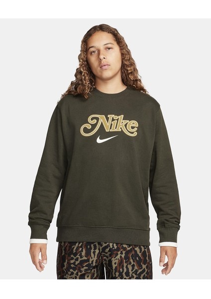 Sportswear Fleece Sıfır Yaka Erkek Sweatshirt'ü