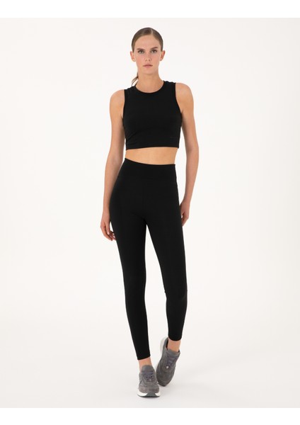 Kadın Siyah Tayt 50314949-VR046