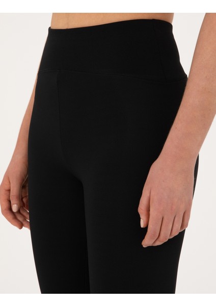 Kadın Siyah Tayt 50314949-VR046 indirimleri