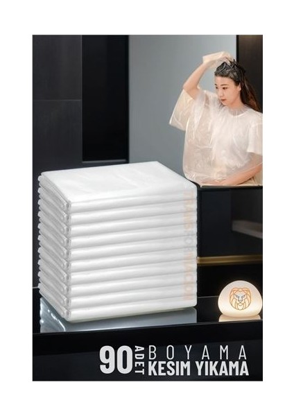 Turk Saç Boyası Önlüğü 90 Adet - KRM3012-4455
