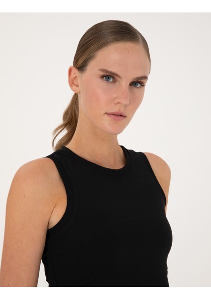 Kadın Siyah Crop Top Bustiyer 50314973-VR046 fiyatları