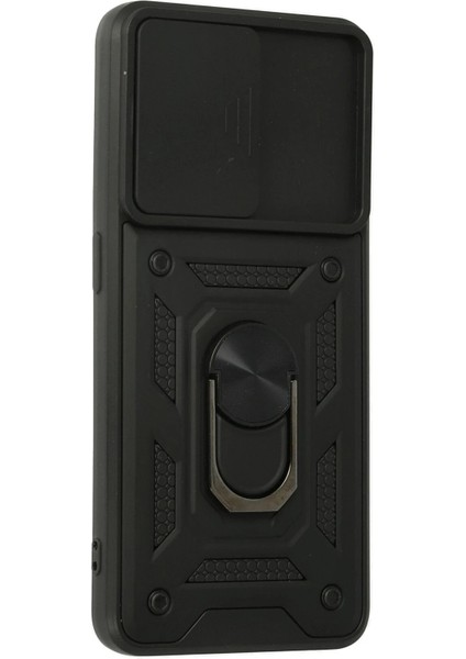 Oppo A74 4g Kılıf Pars Lens Yüzüklü Silikon - Siyah - CPTD1772-9761 fiyatları