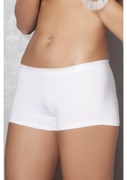 Kadın Modal Normal Paça Boxer Şort 8111