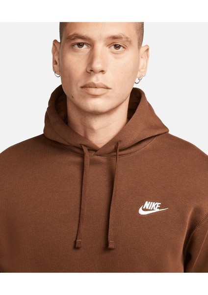 Sportswear Club Fleece Erkek Kapüşonlu Sweatshirt BV2654-259 fırsatları
