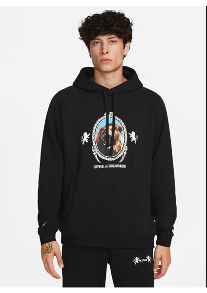 Sportswear Lebron King James Lion Erkek Spor Sweatshirt