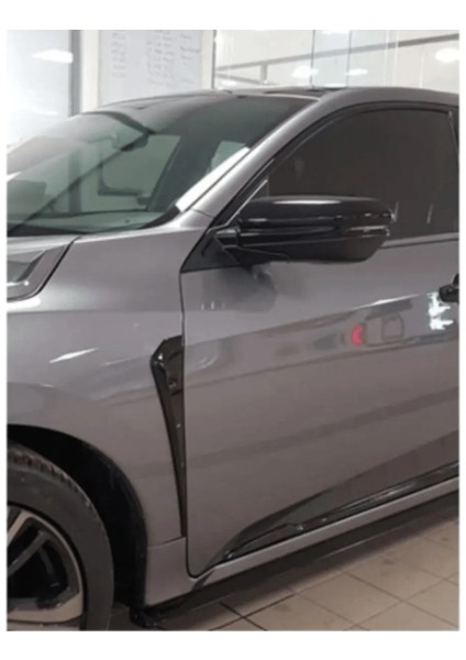 Oto Araç Universal Çamurluk Venti Honda Civic Fc5 Model Vent Fc5 Venti Parlak Siyah fiyatları