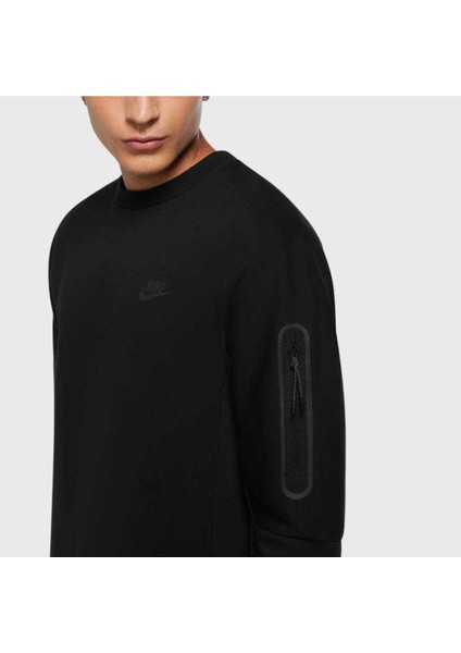 Sportswear Tech Fleece Erkek Siyah Sweatshirt modelleri