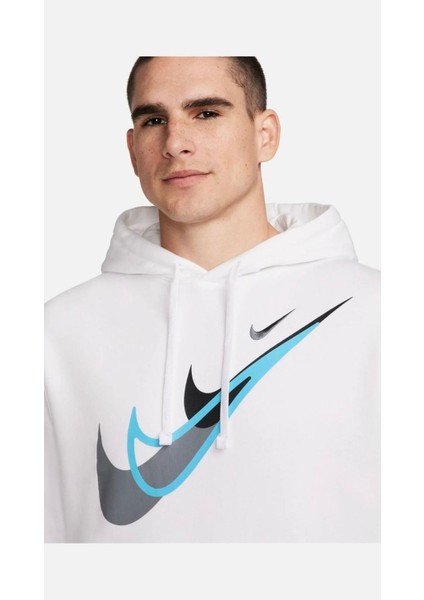 Sportswear Fleece ''triple Swoosh Graphic'' Kapüşonlu Erkek Sweatshirt modelleri