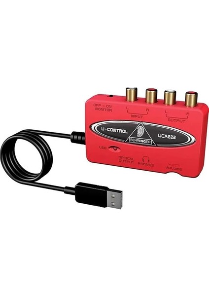 Behringer UCA222 2 Kanal Usb'li Harici Ses Kartı fiyatları